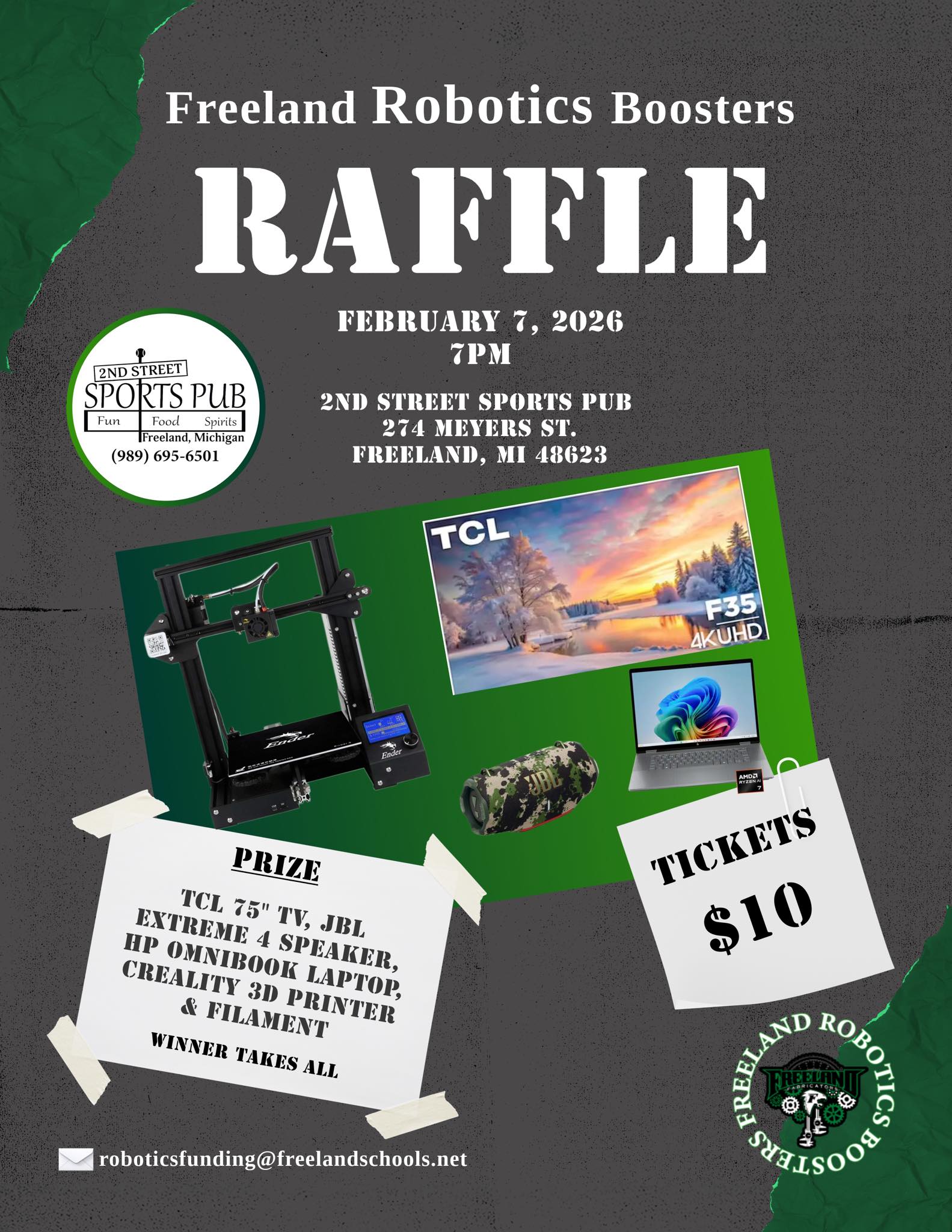 raffle february